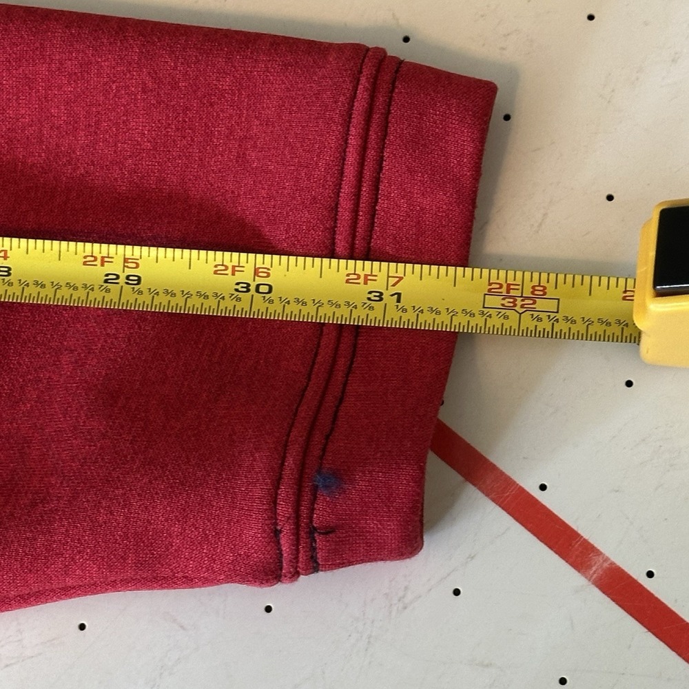 Pebble Beach Pullover Performance M Red Broken Zipper Fair - Picture 9 of 9
